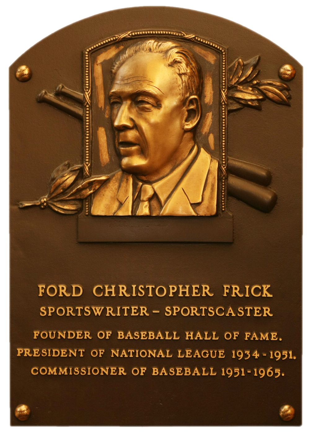 Frick, Ford Baseball Hall of Fame